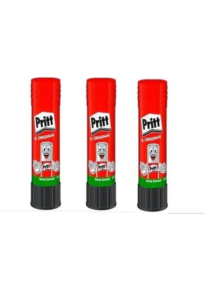 Pritt Prit Stick Yapıştırıcı 11.gr 3 Adet