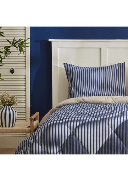 Home Maritime Stripe Çift Kişilik Comfort Set Blue fiyatları