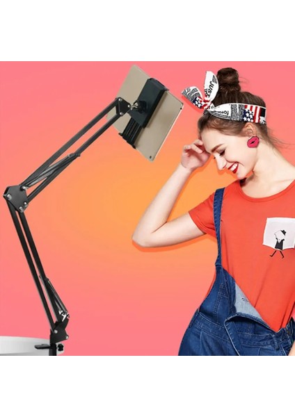 Masa Tablet Telefon Tutacağı Hareketli 360 Derece Dönebilen Youtuber Twitch Yayıncı Standı
