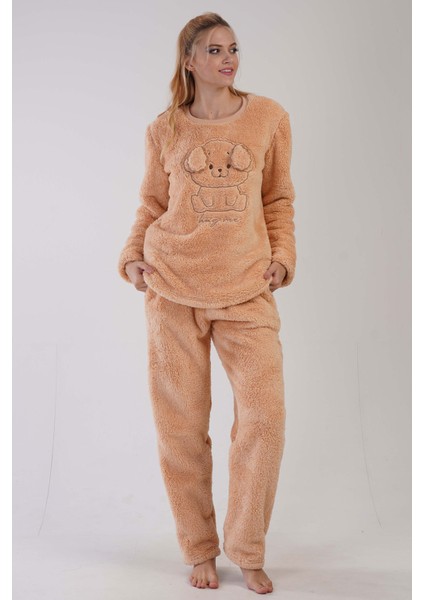 Kadın Welsoft Uzun Kol Pijama Takım