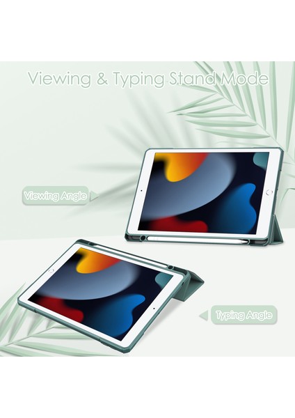 iPad 9 2021 Için Darbeye Dayanıklı Tablet Kılıfı Kalem Yuvalı Darbeye Dayanıklı Tablet Kılıfı (Yurt Dışından) fiyatları