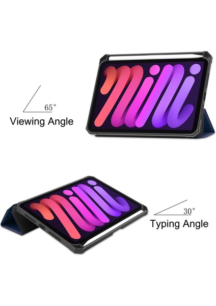 iPad Mini 6 2021 Için Darbeye Dayanıklı Tablet Kılıfı (Yurt Dışından)