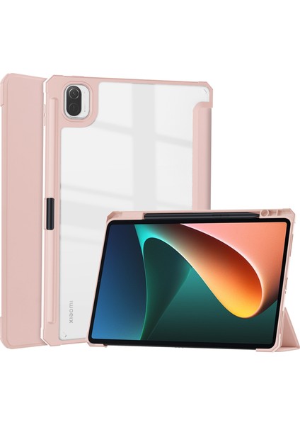 Xiaomi Pad 5/5 Pro Için Kalem Yuvalı Darbeye Dayanıklı Tablet Kılıfı (Yurt Dışından)