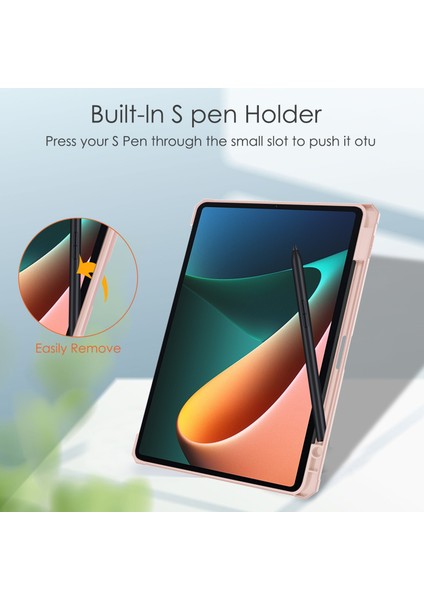 Xiaomi Pad 5/5 Pro Için Kalem Yuvalı Darbeye Dayanıklı Tablet Kılıfı (Yurt Dışından) fırsatları