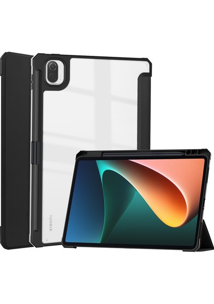 Xiaomi Pad 5/5 Pro Için Kalem Yuvalı Darbeye Dayanıklı Tablet Kılıfı (Yurt Dışından)