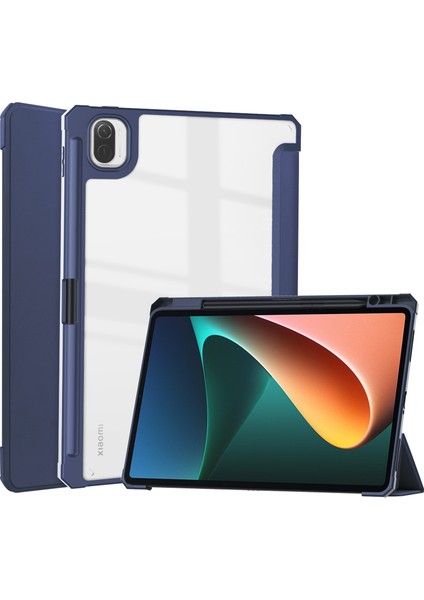 Xiaomi Pad 5/5 Pro Için Kalem Yuvalı Darbeye Dayanıklı Tablet Kılıfı (Yurt Dışından)