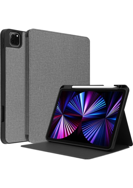 iPad 11 2021 Için Kalem Yuvalı Darbeye Dayanıklı Tablet Kılıfı (Yurt Dışından)