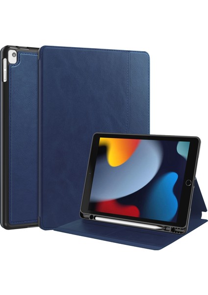 iPad 10.2/10.5 Deri Için Darbeye Dayanıklı Tablet Kılıfı (Yurt Dışından)