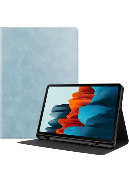Samsung Galaxy Tab S7 2020 T870/T875 Için Kalem Yuvalı Darbeye Dayanıklı Tablet Kılıfı (Yurt Dışından)