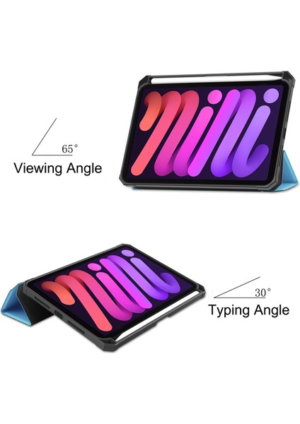 iPad Mini 6 2021 Için Darbeye Dayanıklı Tablet Kılıfı (Yurt Dışından)