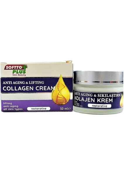 Softto Plus Sıkılaştırıcı Kolajen Krem