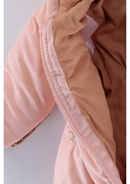 Yeni Bebek Sevimli Ayı Figürlü Kışlık Kürklü Patik-Eldivenli Kapüşonlu Kozmonot-Astronot Tulum fırsatları