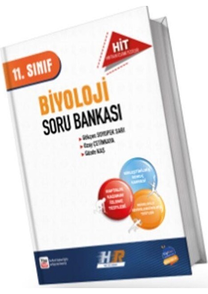 Hız ve Renk Yayınları 11. Sınıf Biyoloji Hit Soru Bankası