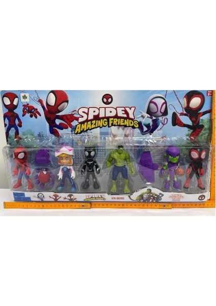Spiderman Spidey ve Arkadaşları 6lı Figür Set