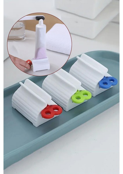 Diş Macunu Krem Sıkacağı 3'lü Set