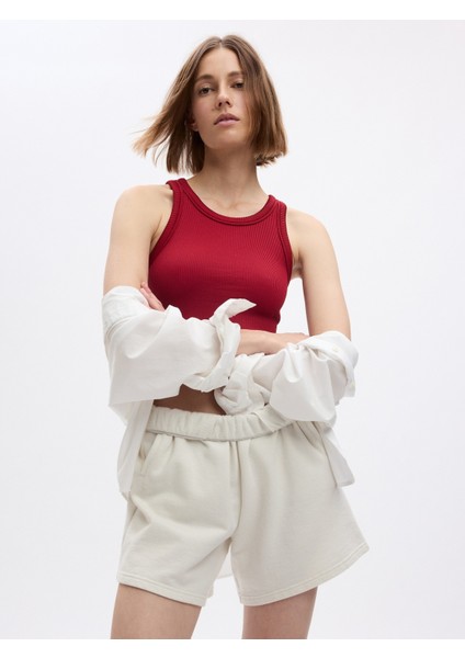Gapfit Seamless Fitilli Cropped Halter Yaka Atlet