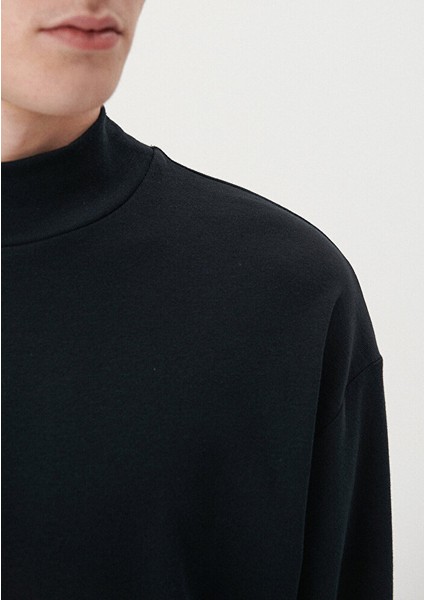 Erkek Uzun Kollu Siyah Basic Tişört 0611876-900 indirimleri