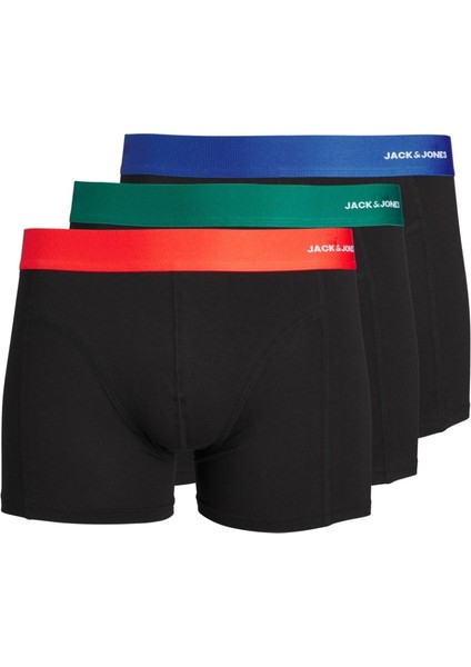 Lucas Bamboo 3 Pack Erkek Siyah Boxer