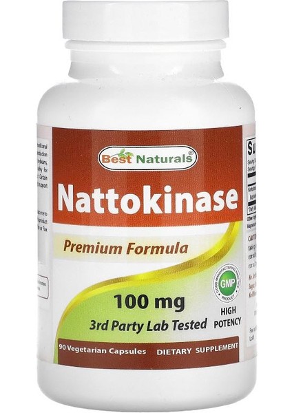 Nattokinase , 2.000 Fu , 90 Kapsül