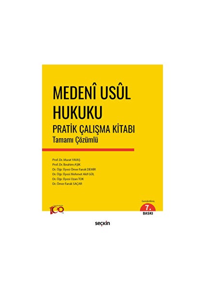 Medeni Usul Hukuku Pratik Çalışma Kitabı
