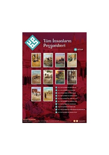 Tüm İnsanların Peygamberi Serisi (10 Kitap)