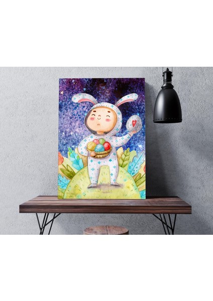 Paskalya Tasarımlı Kanvas Tablo 50X70CM Ev Dekorasyonu, Paskalya Hediyesi, Ev Hediyesi-1 fiyatları