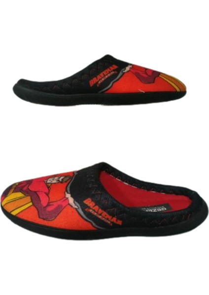 Erkek Çocuk Turuncu-Sarı Süper Kahraman Figürlü Ev Içi Terlik fiyatları