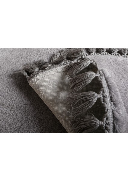 Modern Dekoratif Örgü Saçaklı Puffy Peluş Halı Yolluk fiyatları