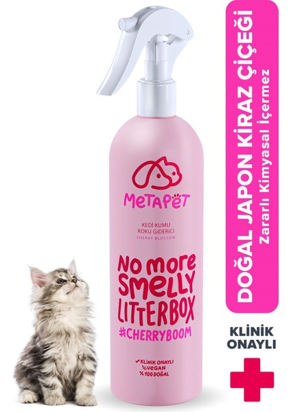 Japon Kiraz Çiçeği Kedi Kumu ve Tuvaleti Koku , Doğal Ve Kokusuz Kedi Tuvaleti Için, Naturel Sprey 400 ml