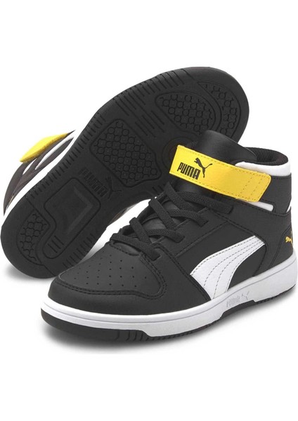 Siyah Erkek Çocuk Yürüyüş Ayakkabısı 37048812 Puma Rebound Layup Sl V Ps