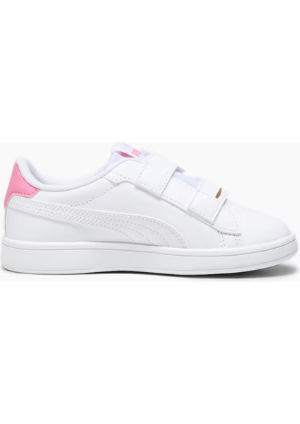 Beyaz Kız Çocuk Yürüyüş Ayakkabısı 39443401 Puma Smash 3.0 Owl V Ps