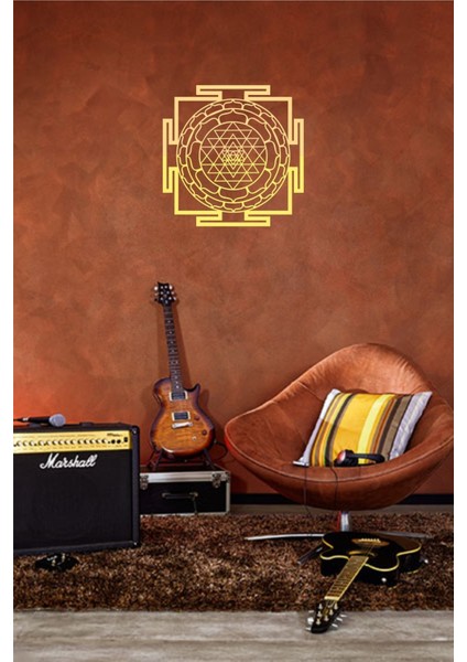 Sri Yantra Ahşap Duvar Sanatı, Meditasyon Duvar Dekoru, Kutsal Geometri Ev Dekorasyonu, Mdf Tablo modelleri