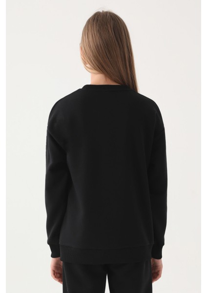 Kız Çocuk Siyah Sweatshirt fırsatları