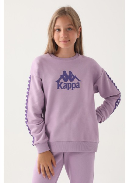 Kız Çocuk Lila Sweatshirt