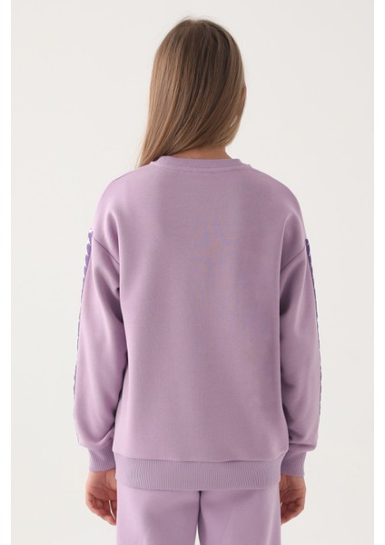 Kız Çocuk Lila Sweatshirt fırsatları