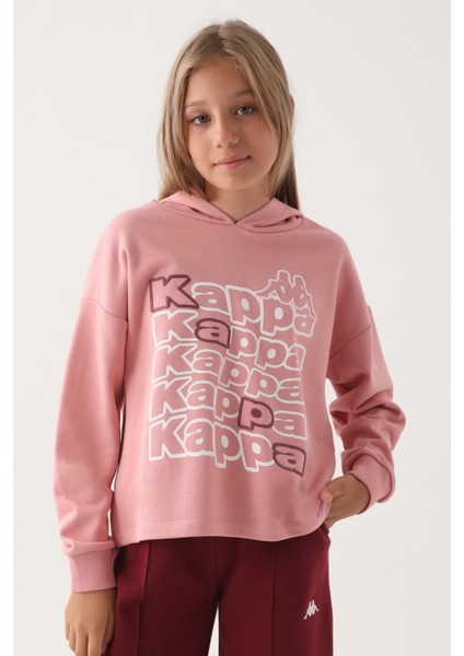 Kız Çocuk Pembe Sweatshirt
