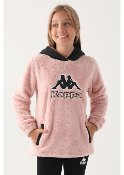 Kız Çocuk Pudra Sweatshirt