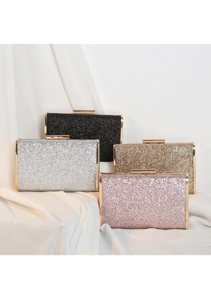 Ruyı Rhinestone Çivili Elbise Çantası Abiye Çanta (Yurt Dışından)