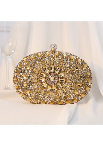 Ruyı Rhinestone Çivili Elbise Çantası Abiye Çanta (Yurt Dışından) fırsatları