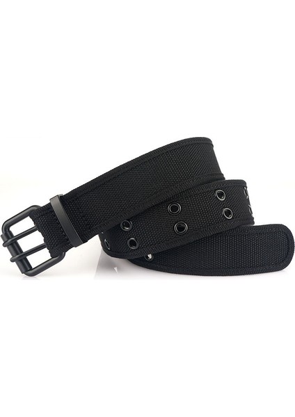 Günlük Çift Pimli Tokalı Yüz Kanvas Kemer (Yurt Dışından) modelleri