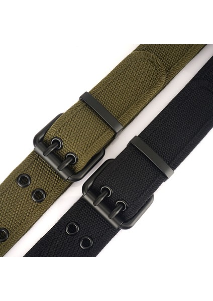 Günlük Çift Pimli Tokalı Yüz Kanvas Kemer (Yurt Dışından) fırsatları