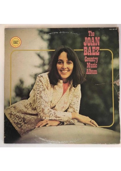 Joan Baez The Joan Baez Country Music Album Double Lp Plak (Orjinal 1979 Fransa Baskı)