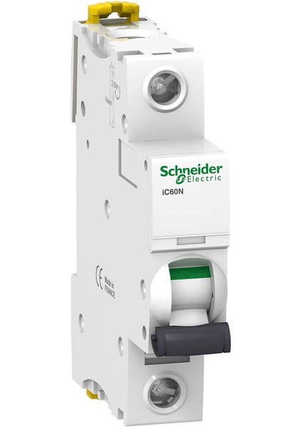 SCHNEIDER ACTi9 iC60N A9F74125 25A SİGORTA (1P, 10kA, C EĞRİSİ)
