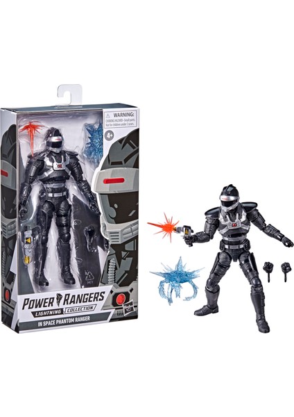 Power Rangers Lightning Collection In Space - Phantom Ranger Aksiyon Figürü