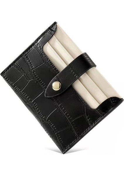 Kart Tutucu Kadın Kompakt ve Ince Çok Haneli Bozuk Para Cüzdanı (Yurt Dışından)