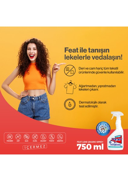Leke Çıkarıcı Sprey 2 x 750 ml