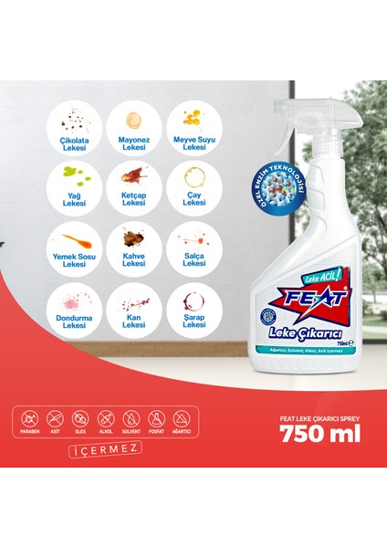 Leke Çıkarıcı Sprey 2 x 750 ml