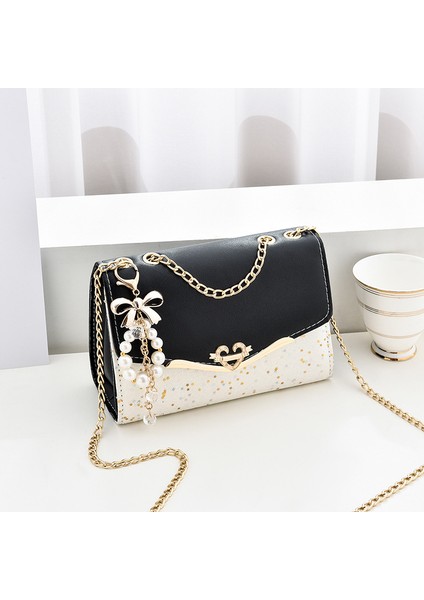 Küçük Kare Tek Omuz Crossbody Çantası (Yurt Dışından)