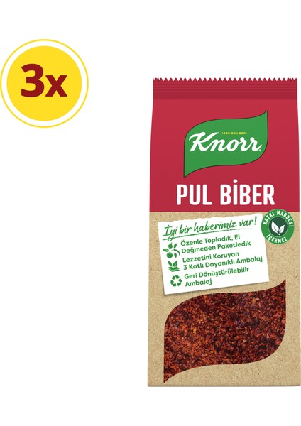 Baharat Serisi Pul Biber 65 G X3