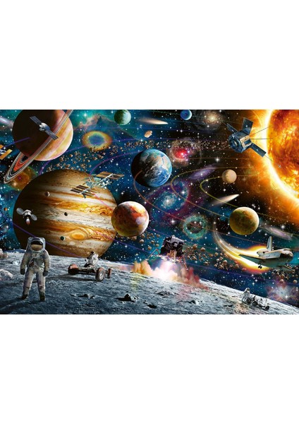 1000 Parça Kağıt Beyaz Kart Puzzle (Yurt Dışından)